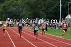 Womens and Girls 100 metres at the Northern Inter-Counties under-17s and 15s at Witton Park, Blackburn. Photo: David T. Hewitson/Sports for All Pics
